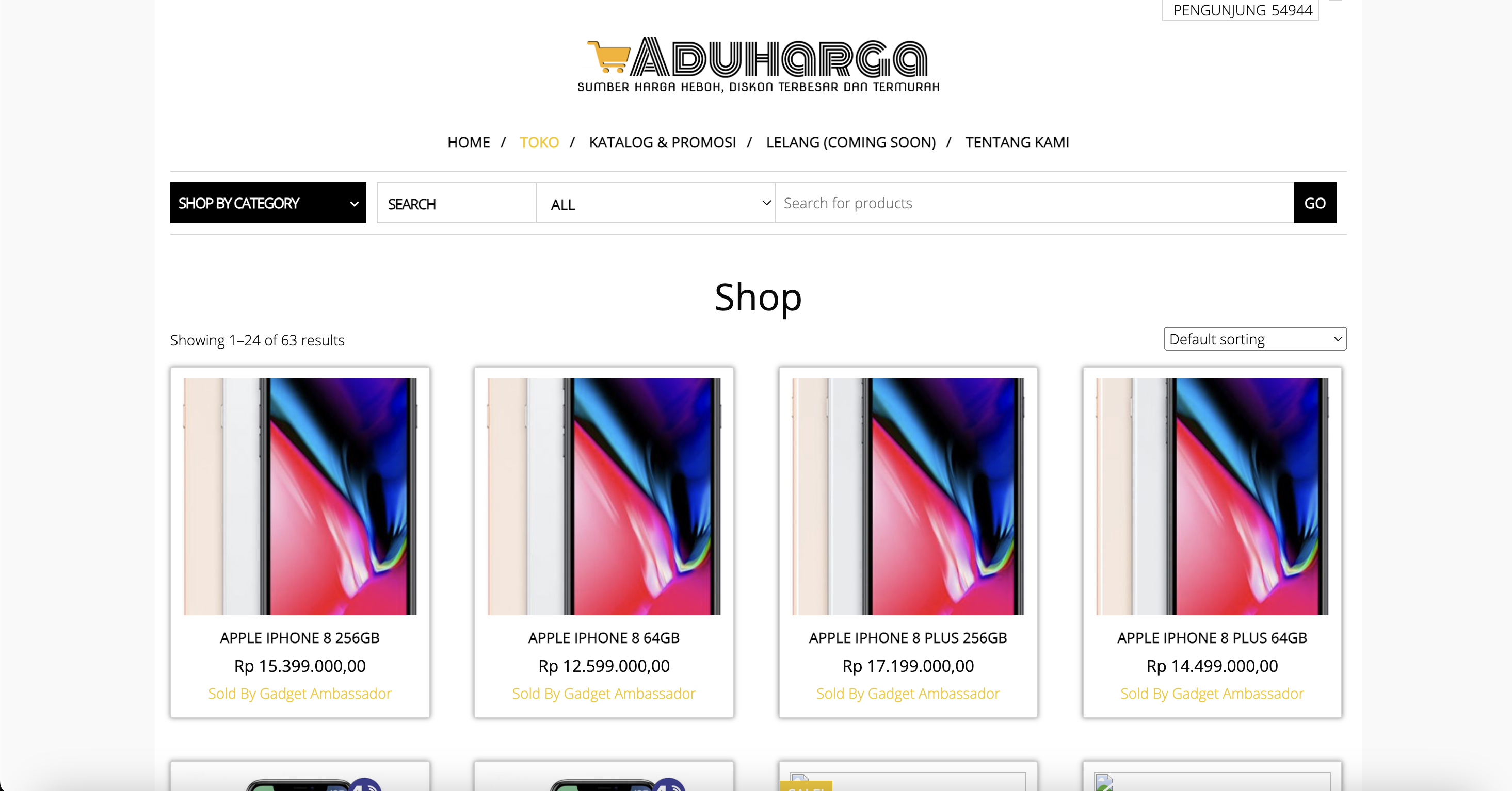 Aduharga/E-Commerce Project